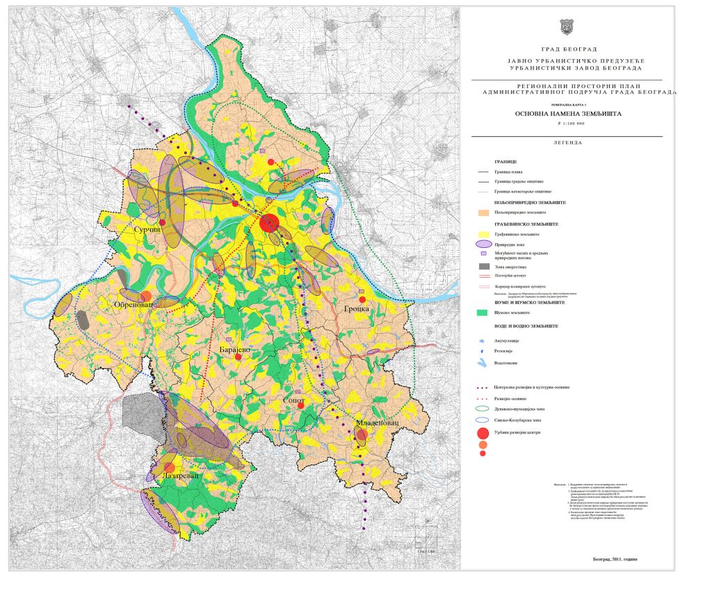 Regionalni prostorni plan administrativnog područja grada Beograda